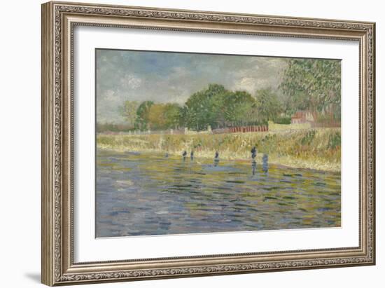 Bank of the Seine, 1887-Vincent van Gogh-Framed Giclee Print