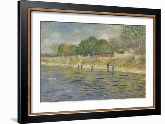 Bank of the Seine, 1887-Vincent van Gogh-Framed Giclee Print