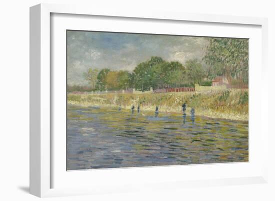 Bank of the Seine, 1887-Vincent van Gogh-Framed Giclee Print