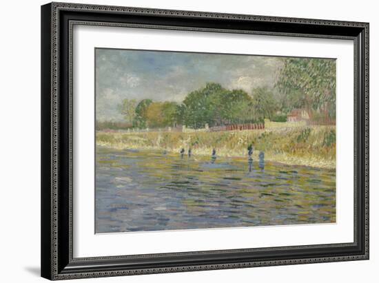 Bank of the Seine, 1887-Vincent van Gogh-Framed Giclee Print