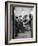 Bank President Robert Allen Willis Checking Cash Funds in Main Vault-null-Framed Photographic Print