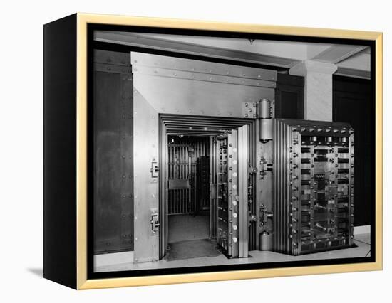 Bank Vault-null-Framed Stretched Canvas