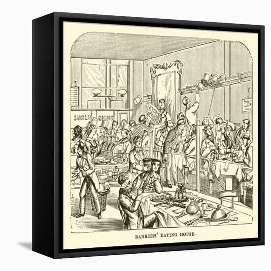 Bankers' Eating House-null-Framed Premier Image Canvas