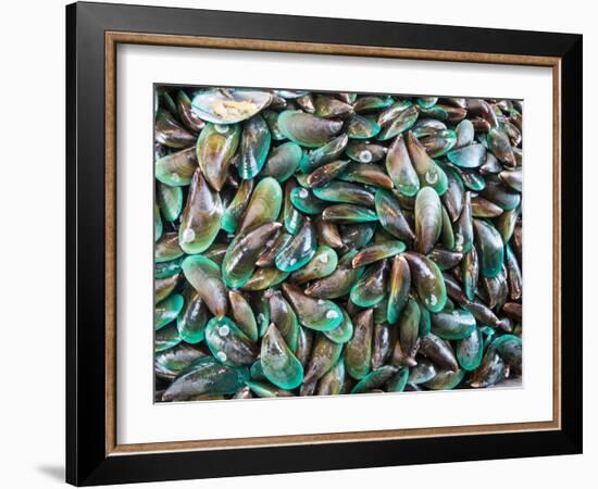 Bankok Food Market with a a Large Variety of Food Choices-Terry Eggers-Framed Photographic Print