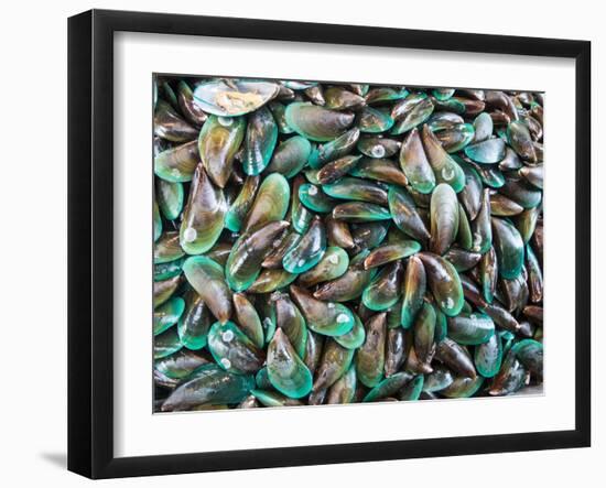 Bankok Food Market with a a Large Variety of Food Choices-Terry Eggers-Framed Photographic Print