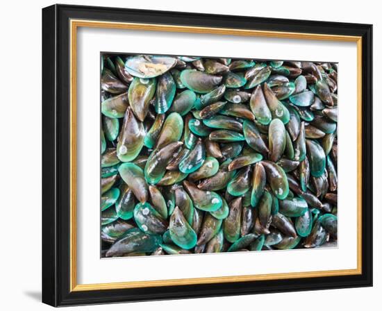 Bankok Food Market with a a Large Variety of Food Choices-Terry Eggers-Framed Photographic Print