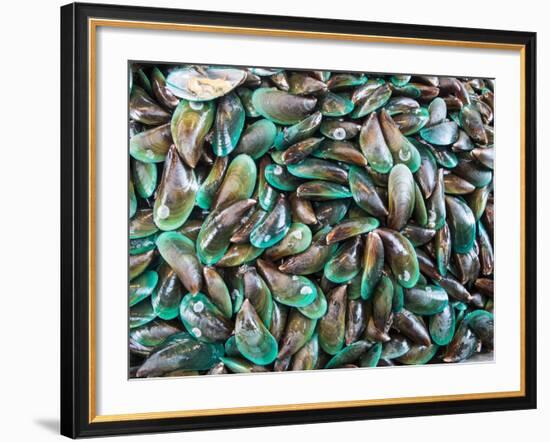 Bankok Food Market with a a Large Variety of Food Choices-Terry Eggers-Framed Photographic Print