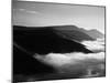 Banks of Fog Enveloping Mountains Outside San Francisco-Margaret Bourke-White-Mounted Photographic Print