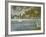 Banks of Seine-Georges Seurat-Framed Art Print