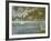 Banks of Seine-Georges Seurat-Framed Art Print