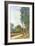 Banks of the Loing in Moret-Alfred Sisley-Framed Premium Giclee Print