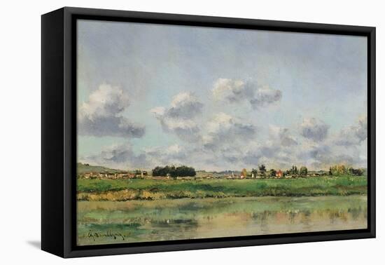 Banks of the Loing, Late 1860S-Charles-Francois Daubigny-Framed Premier Image Canvas