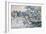 Banks of the Seine, C1900-Paul Signac-Framed Giclee Print