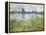 Banks of the Seine, Vetheuil, 1880-Claude Monet-Framed Premier Image Canvas