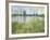 Banks of the Seine, Vetheuil, 1880-Claude Monet-Framed Giclee Print