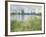 Banks of the Seine, Vetheuil, 1880-Claude Monet-Framed Giclee Print