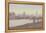 Bankside - Dusk-Julian Barrow-Framed Premier Image Canvas