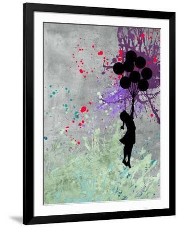 激レア　FLYING BALLOONS GIRL バンクシー Flying Balloons Girl (黒)Flying Balloons Girl (Black