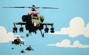 Vapor Helicopter UAV by Banksy