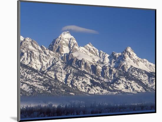 Banner Cloud on Summit of Grand Teton-Scott T. Smith-Mounted Photographic Print