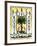 Banner of the Secession Convention in Charleston, South Carolina, c.1860-null-Framed Giclee Print