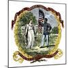 Banner of the Third U.S. Colored Troops, an African-American Regiment in the Civil War-null-Mounted Giclee Print