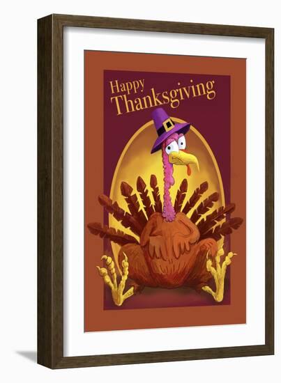 Banner Thanksgiving-Frank Harris-Framed Giclee Print