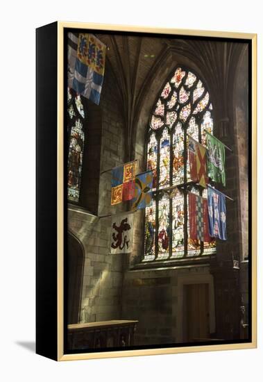 Banners of the Knights of the Order of the Thistle-Nick Servian-Framed Premier Image Canvas