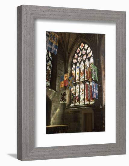 Banners of the Knights of the Order of the Thistle-Nick Servian-Framed Photographic Print