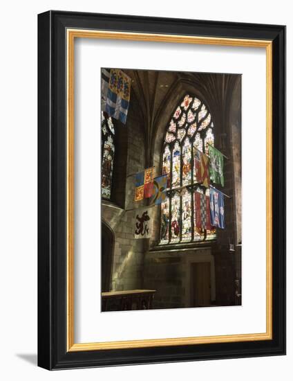 Banners of the Knights of the Order of the Thistle-Nick Servian-Framed Photographic Print