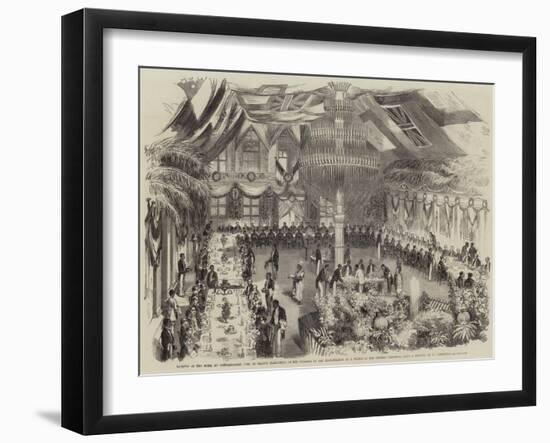 Banquet at the Hotel Du Gouvernement-William Carpenter-Framed Giclee Print