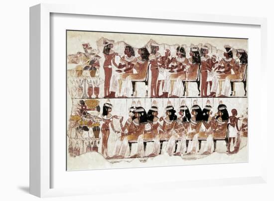 Banquet Scene-null-Framed Art Print