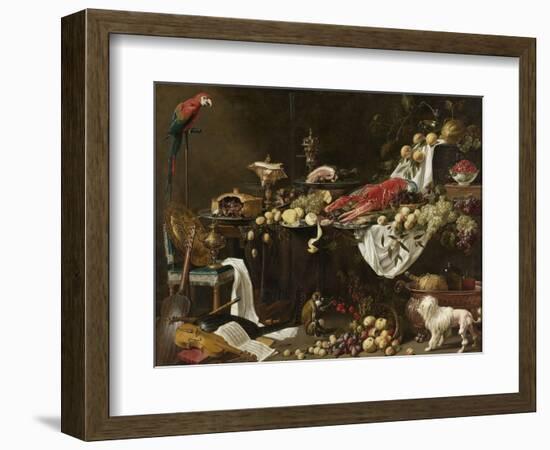 Banquet Still Life, 1644-Adriaen van Utrecht-Framed Giclee Print