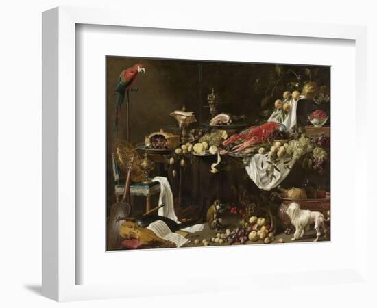 Banquet Still Life, 1644-Adriaen van Utrecht-Framed Giclee Print