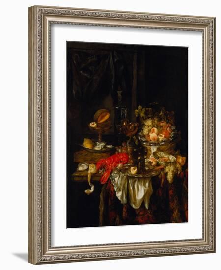 Banquet Still Life, 1667-Abraham Hendricksz van Beijeren-Framed Giclee Print