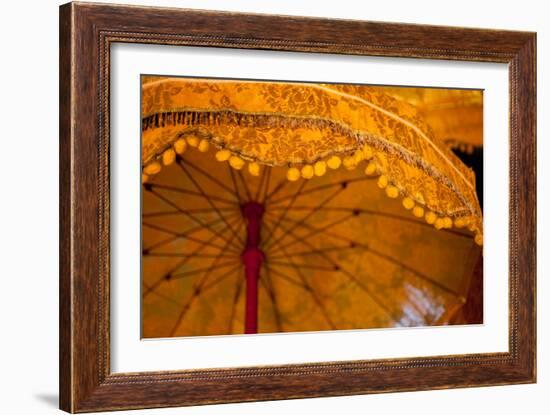 Banteay Kdei Umbrella-Erin Berzel-Framed Photographic Print