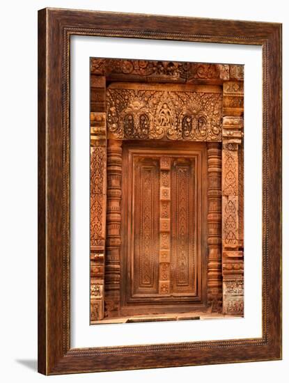 Banteay Srei I-Erin Berzel-Framed Photographic Print