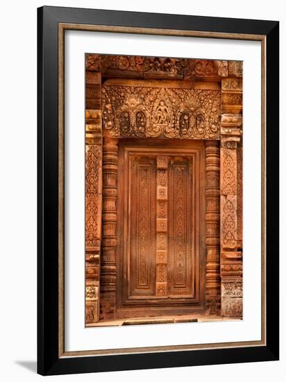 Banteay Srei I-Erin Berzel-Framed Photographic Print