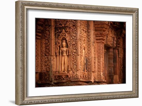 Banteay Srei II-Erin Berzel-Framed Photographic Print