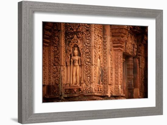 Banteay Srei II-Erin Berzel-Framed Photographic Print