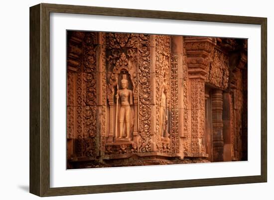 Banteay Srei II-Erin Berzel-Framed Photographic Print