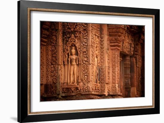 Banteay Srei II-Erin Berzel-Framed Photographic Print