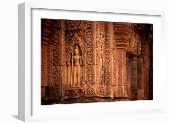 Banteay Srei II-Erin Berzel-Framed Photographic Print