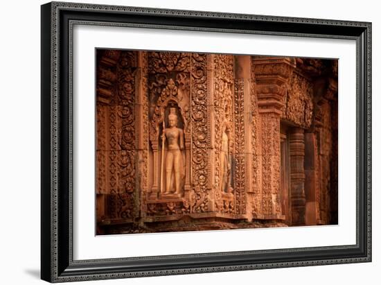 Banteay Srei II-Erin Berzel-Framed Photographic Print