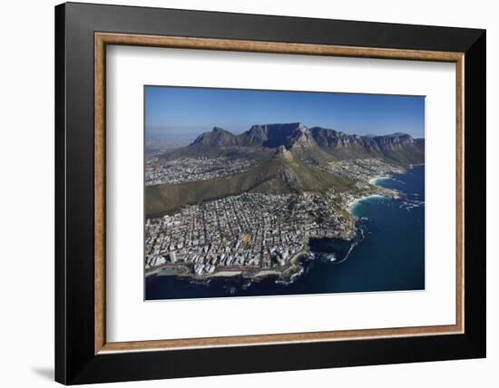 Bantry Bay, Clifton Beach, Lion's Head, Cape Town, South Africa-David Wall-Framed Photographic Print