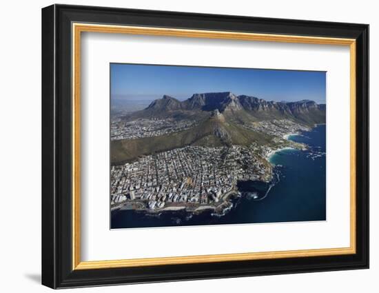 Bantry Bay, Clifton Beach, Lion's Head, Cape Town, South Africa-David Wall-Framed Photographic Print