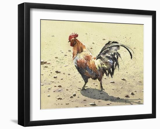 Banty Rooster-LaVere Hutchings-Framed Giclee Print