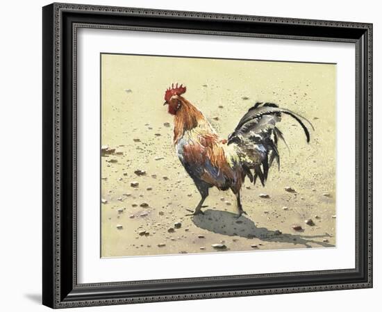 Banty Rooster-LaVere Hutchings-Framed Giclee Print