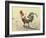 Banty Rooster-LaVere Hutchings-Framed Giclee Print