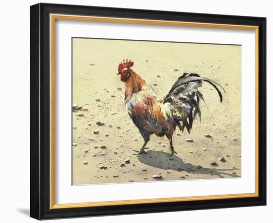 Banty Rooster-LaVere Hutchings-Framed Giclee Print